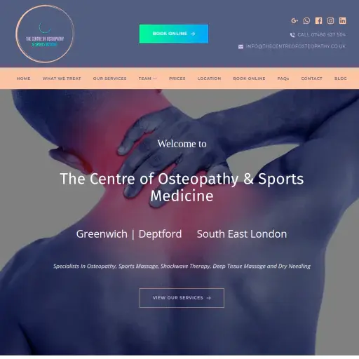 The Centre of Osteopathy & Sports Medicine