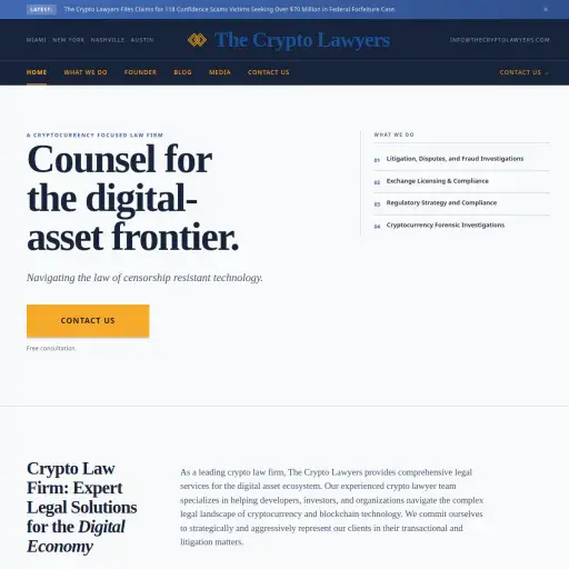 The Crypto Lawyers