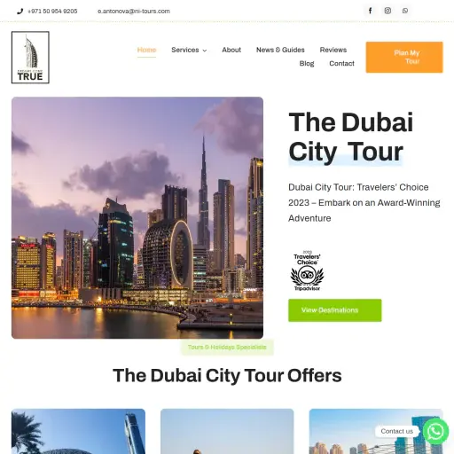 Thedubaicitytour