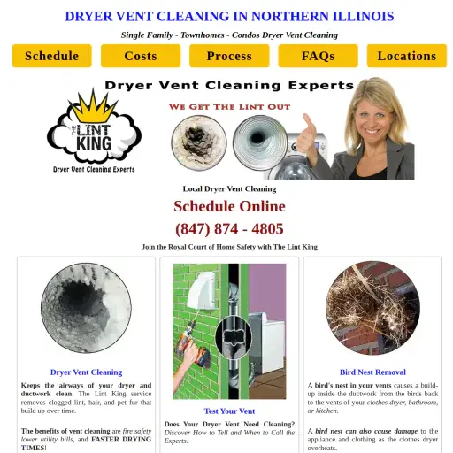 The Lint King - Dryer Vent Cleaning Experts