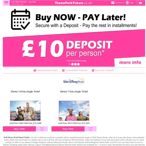 Themeparktickets