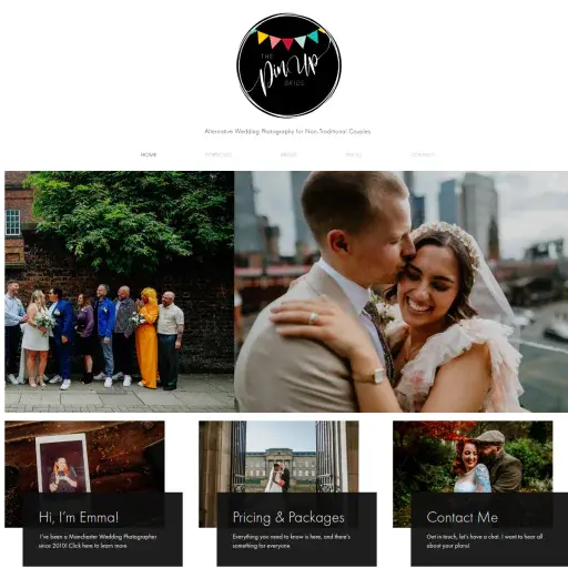 The Pin-Up Bride - Alternative Wedding Photography
