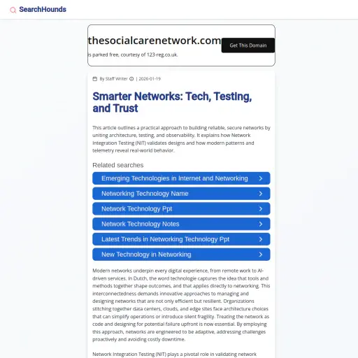 The Social Care Network