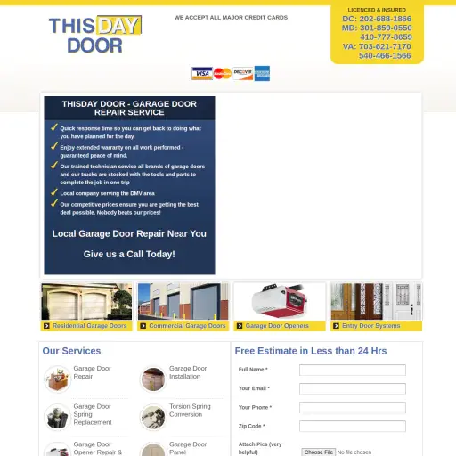 This Day Garage Door