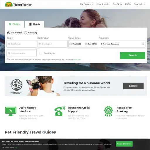 TicketTerrier - Paws Onboard
