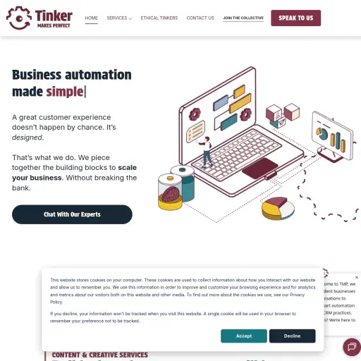 Tinker Makes Perfect
