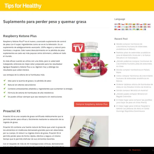 Tips Healthy
