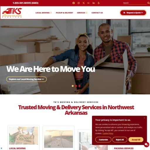 TKs Moving and Delivery Services LLC