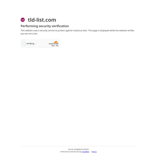 TLD List
