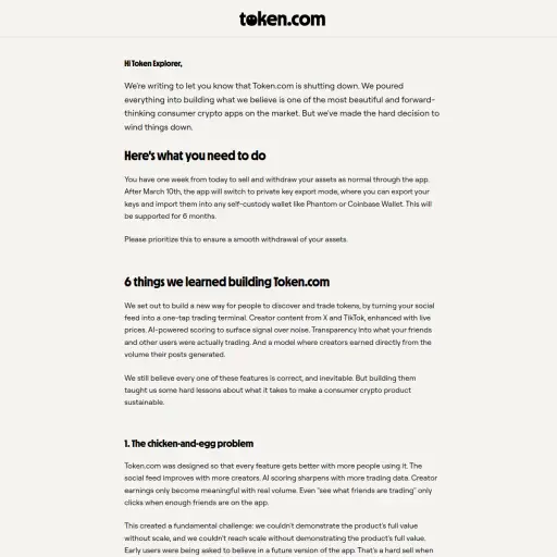 Token Media, Inc.