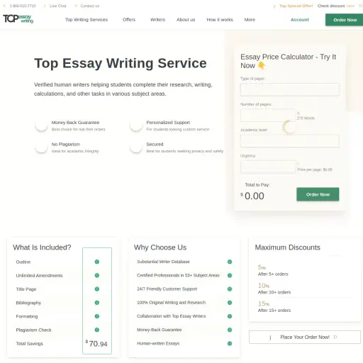 Top Essay Writing