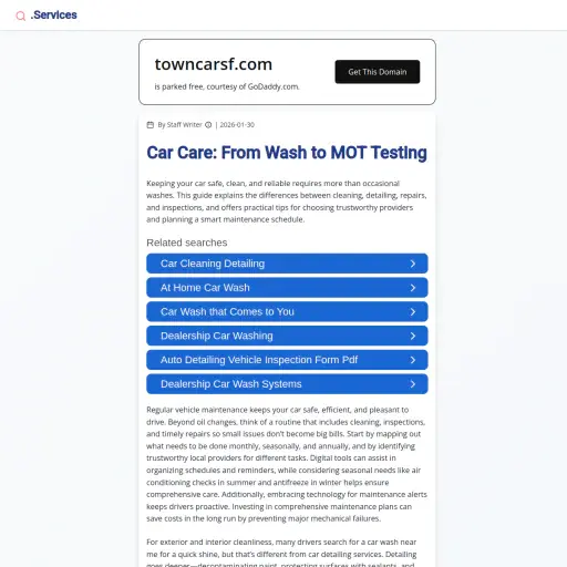 TowncarSF