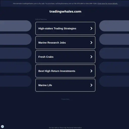 Tradingwhales