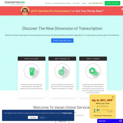 Transcriptionnow