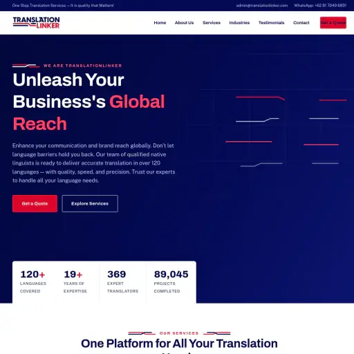 TranslationLinker Localization Services