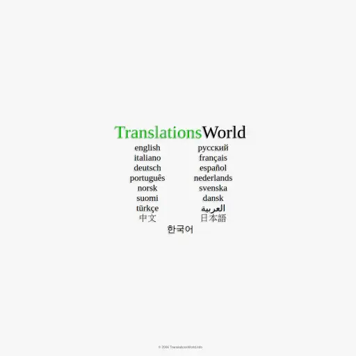 Translationsworld