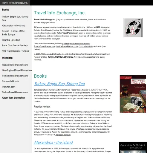 Travel Info Exchange, Inc.