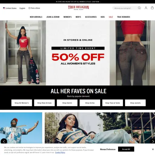 True Religion Brand Jeans