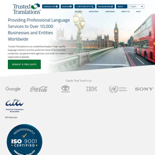 Trusted Translations, Inc.
