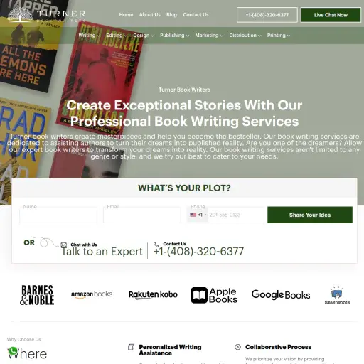 Turner Book Writers