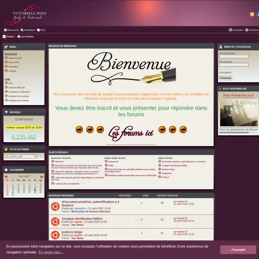 Tutoriels Info