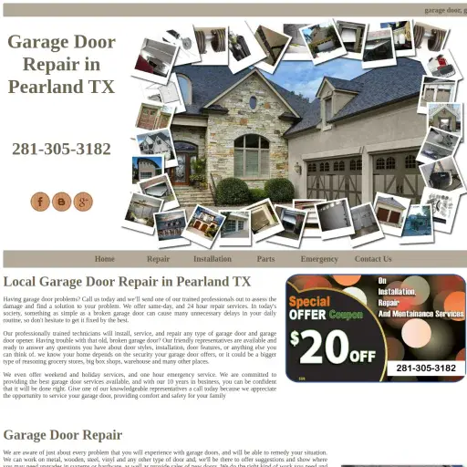 Tx Garage Door Repair Pearland