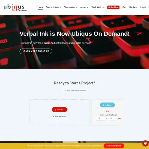 Ubiqus On Demand