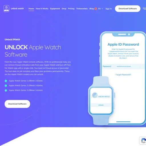 Unlock Apple Watch Software