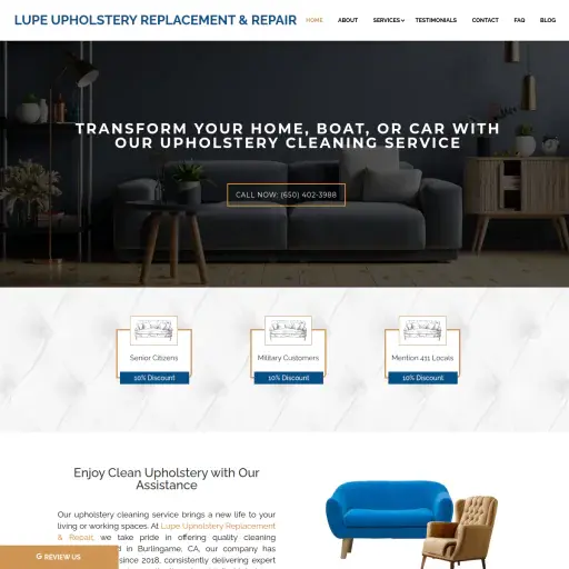 Lupe Upholstery Replacement & Repair