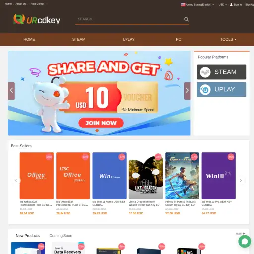 Urcdkey