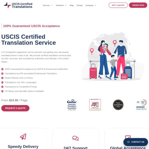 USCIS-Certified Translations