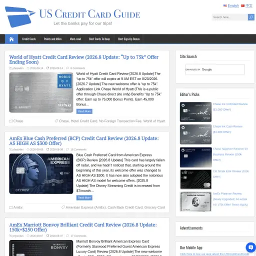 US Credit Card Guide