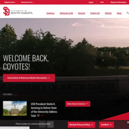 University of South Dakota