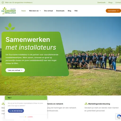 Uw Duurzame Installateur