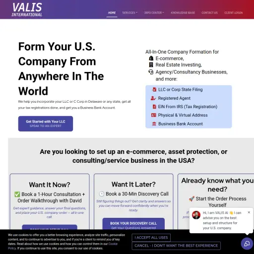 VALIS Group Inc. dba VALIS International
