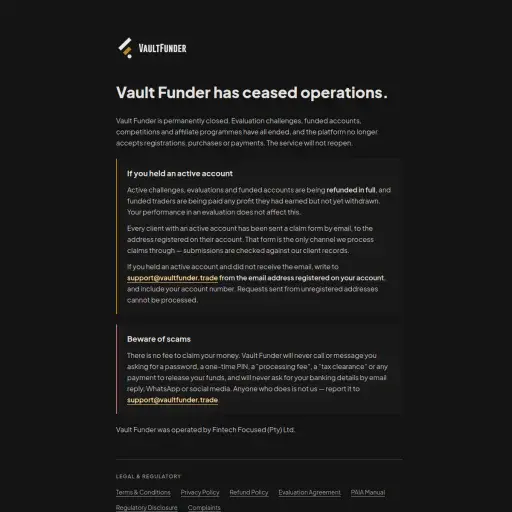Vault Funder