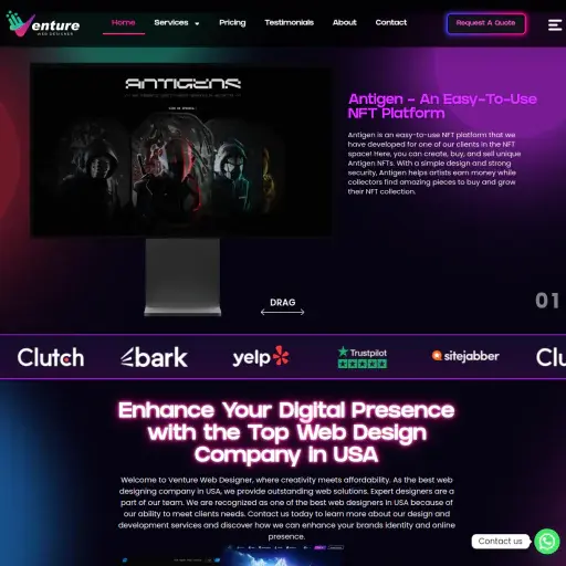 Venture Web Designer