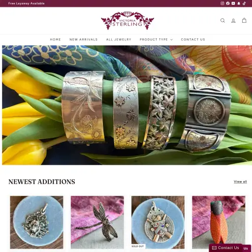 victoriasterlingjewelry.com