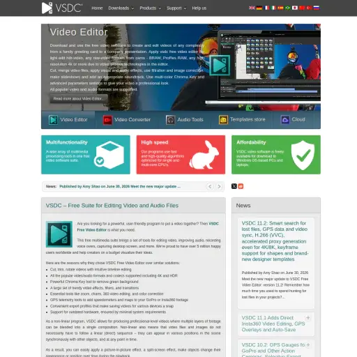 VSDC Free Video Editor