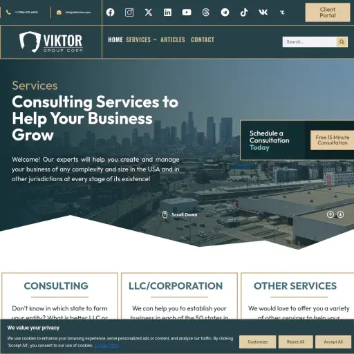 VIKTOR GROUP CORP