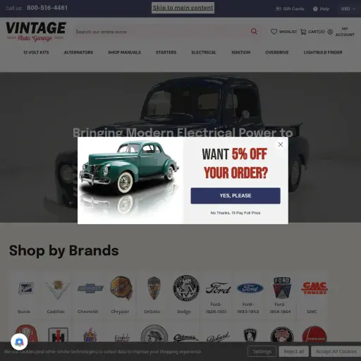 Vintage Auto Garage
