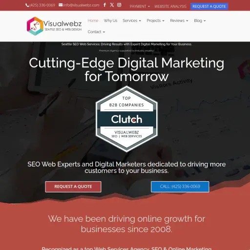 Visualwebz - Website Design Company -