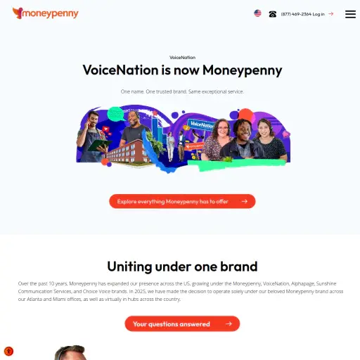 Moneypenny USA (formerly VoiceNation)