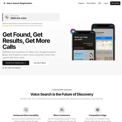 Voice Search Registration