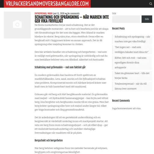 Vrlpackersandmoversbangalore