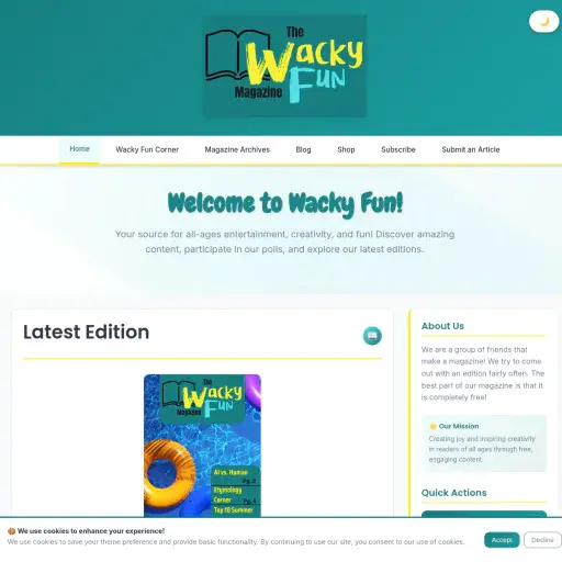 Wacky Fun Magazine