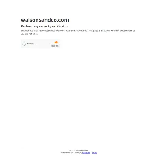 walsonsandco.com