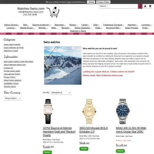 Watches Swiss