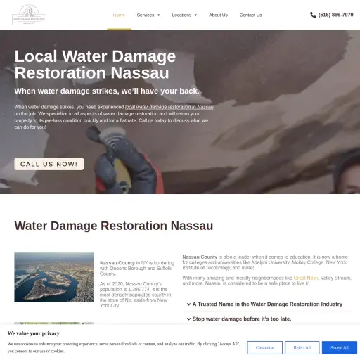 Water Damage Restoration Nassau NY