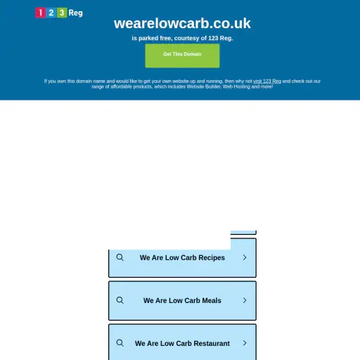 Wearelowcarb